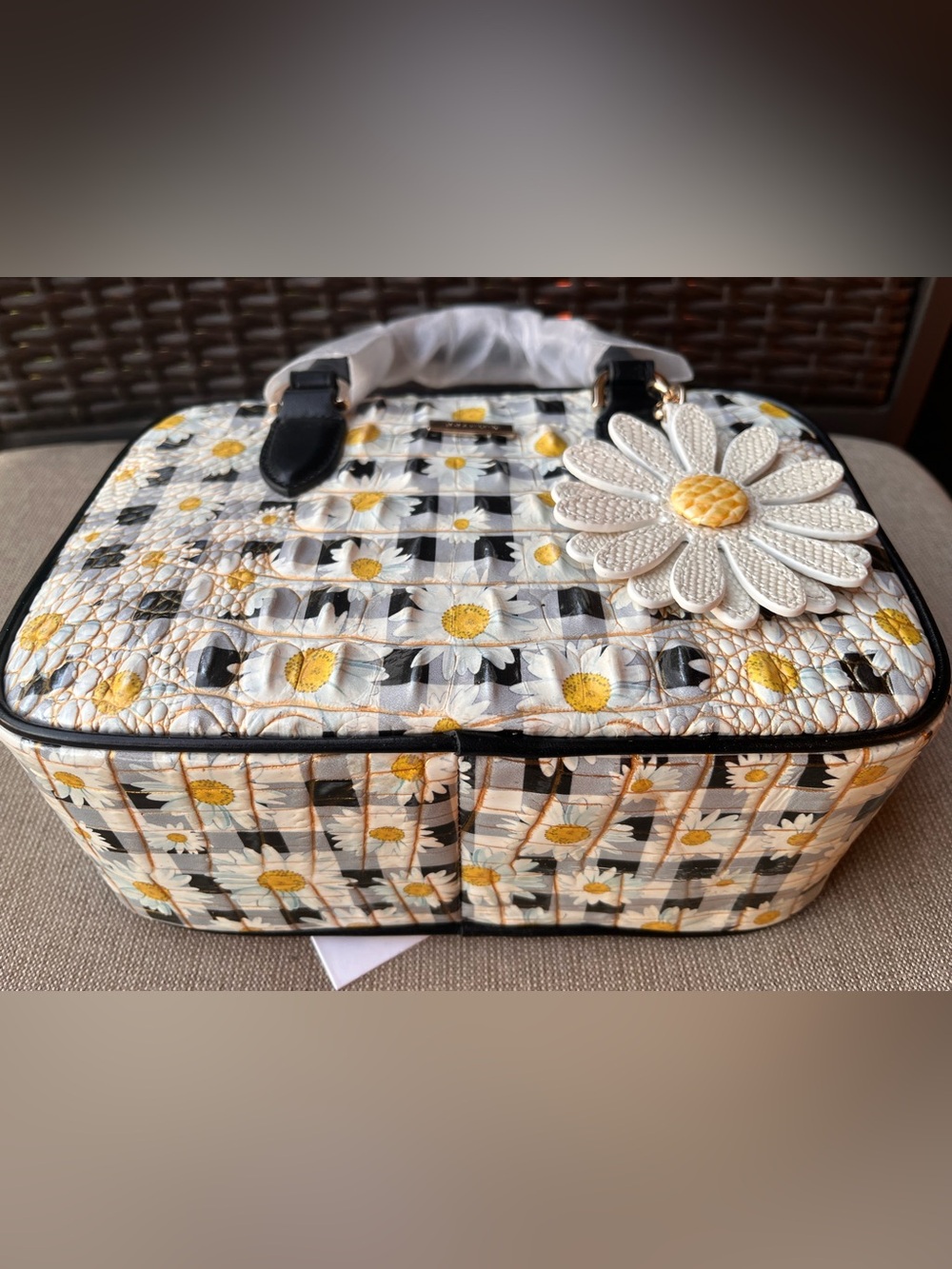 NWT BRAHMIN MARA in MULTI PETALINE Satchel - Picture 5 of 13